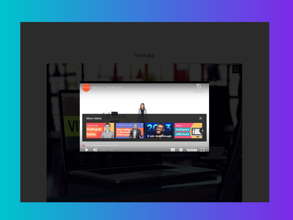 Embedded Video Support
